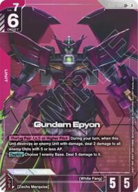 Gundam Epyon (LR+) - ST12-001 (Holofoil)