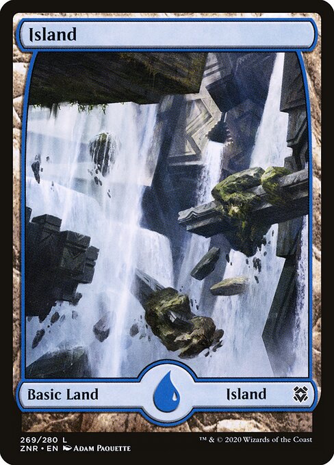 Island (269) - FULL ART (Foil)