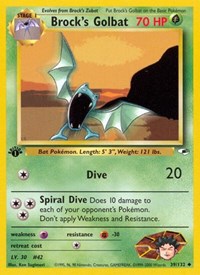 Brock's Golbat - 039/132 (Unlimited)