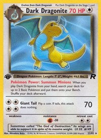 Dark Dragonite - 22/82 (Unlimited)