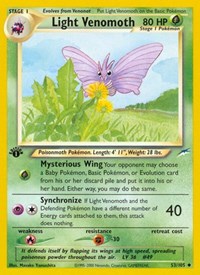 Light Venomoth - 053/105 (1st Edition)