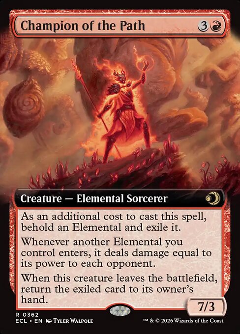 Champion of the Path (362) - EXTENDED ART (Foil)