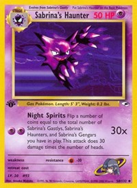 Sabrina's Haunter - 058/132 (Unlimited)