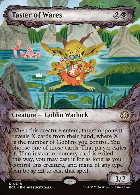 Taster of Wares (314) - BORDERLESS