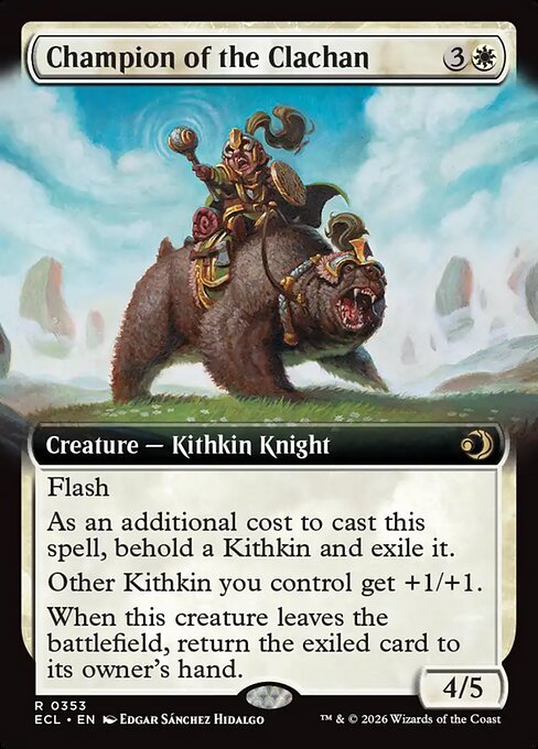 Champion of the Clachan (353) - EXTENDED ART