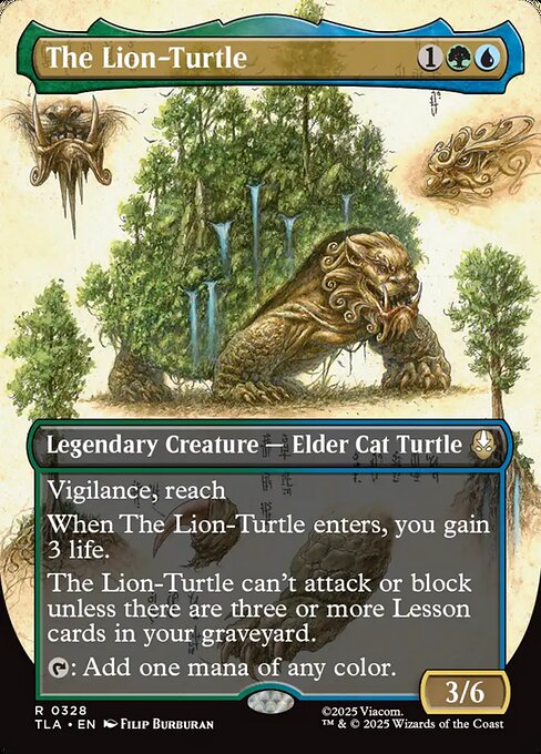 The Lion-Turtle (328) - BORDERLESS
