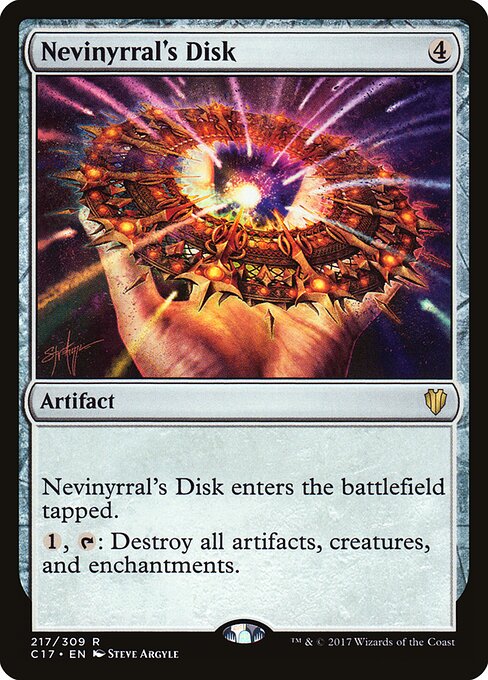 Nevinyrral's Disk (217)