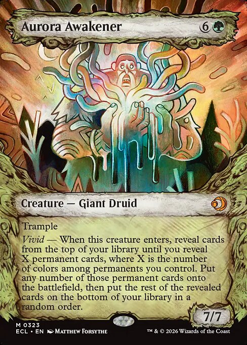 Aurora Awakener (323) - BORDERLESS