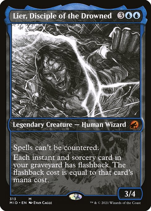 Lier, Disciple of the Drowned (313) - SHOWCASE (Foil)