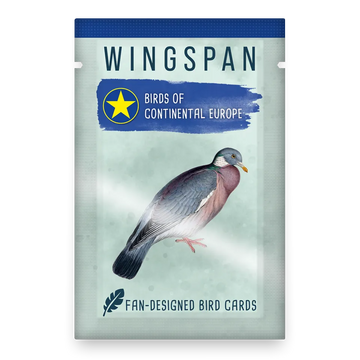 Wingspan Fan-Designed Bird Promo Pack: Birds of Continental Europe