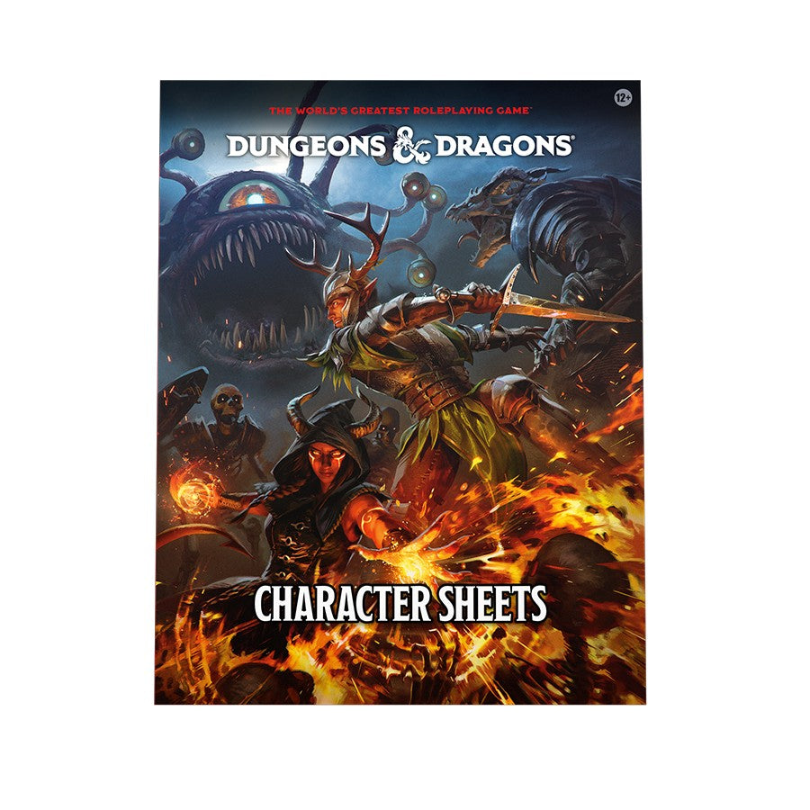 D&D CHARACTER SHEETS 2024