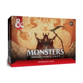 D&D CARDS MONSTERS ANIMALS & NPCS