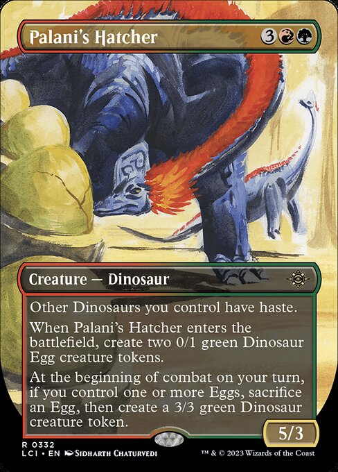 Palani's Hatcher (332) - BORDERLESS (Foil)