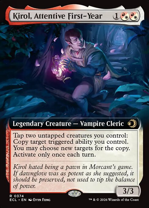 Kirol, Attentive First-Year (374) - EXTENDED ART