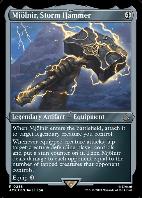 Mjölnir, Storm Hammer (258) (Etched)