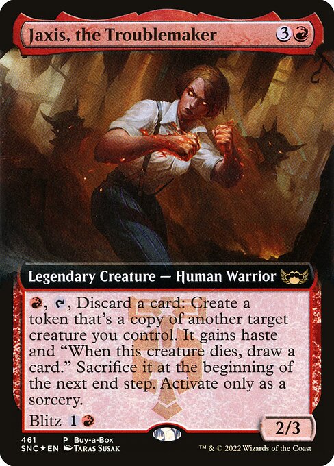 Jaxis, the Troublemaker (461) - EXTENDED ART (Foil)