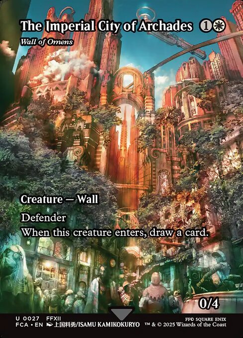 Wall of Omens (27) - BORDERLESS - FULL ART