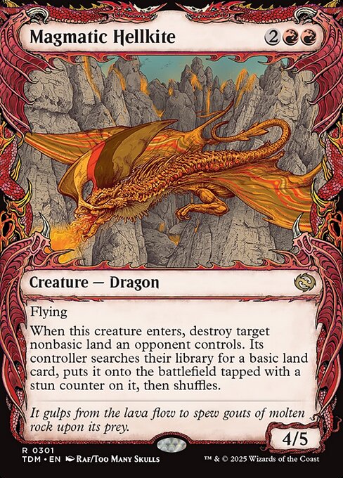 Magmatic Hellkite (301) - SHOWCASE