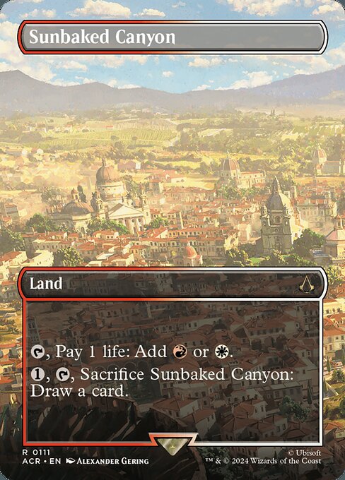 Sunbaked Canyon (111) - BORDERLESS