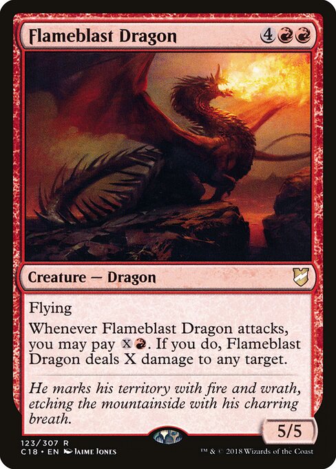 Flameblast Dragon (123)