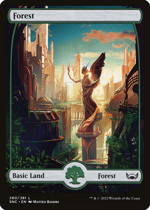 Forest (280) - FULL ART (Foil)