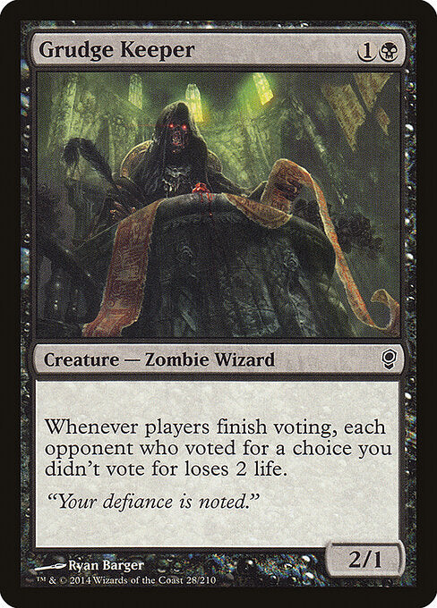 Grudge Keeper (28) (Foil)