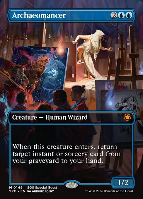Archaeomancer (149) - BORDERLESS (Foil)