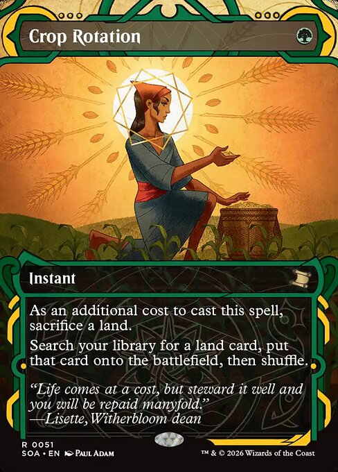 Crop Rotation (51) - BORDERLESS (Foil)