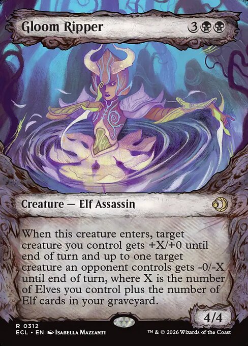 Gloom Ripper (312) - BORDERLESS (Foil)