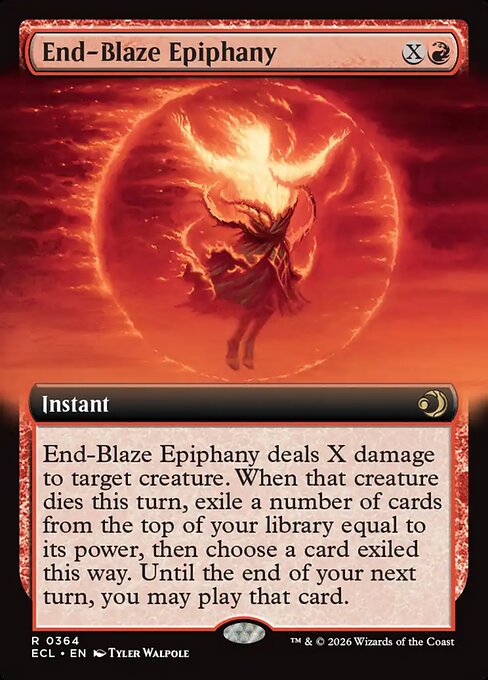 End-Blaze Epiphany (364) - EXTENDED ART (Foil)