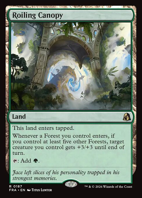 Roiling Canopy (187) (Foil)
