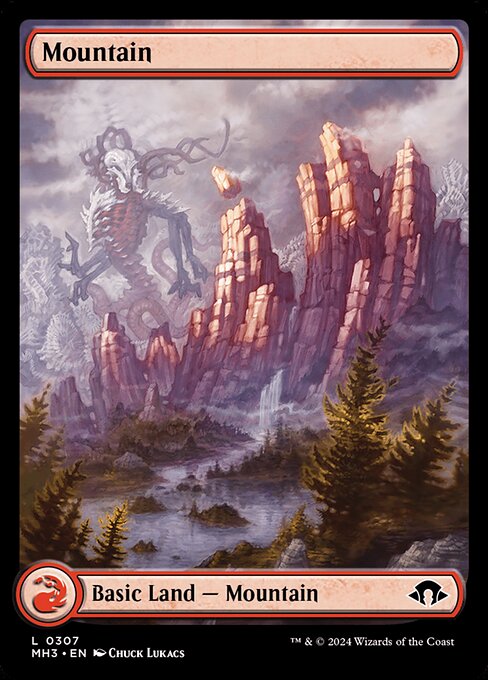 Mountain (307) - FULL ART (Foil)
