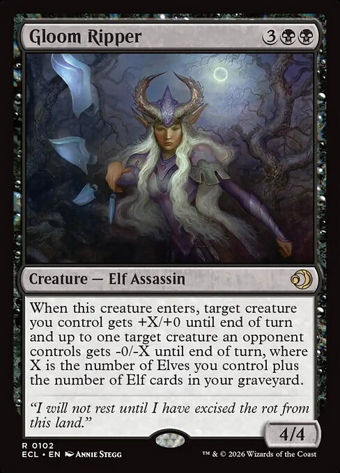 Gloom Ripper (102) (Foil)