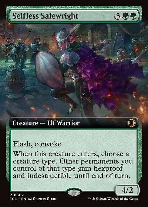Selfless Safewright (367) - EXTENDED ART (Foil)