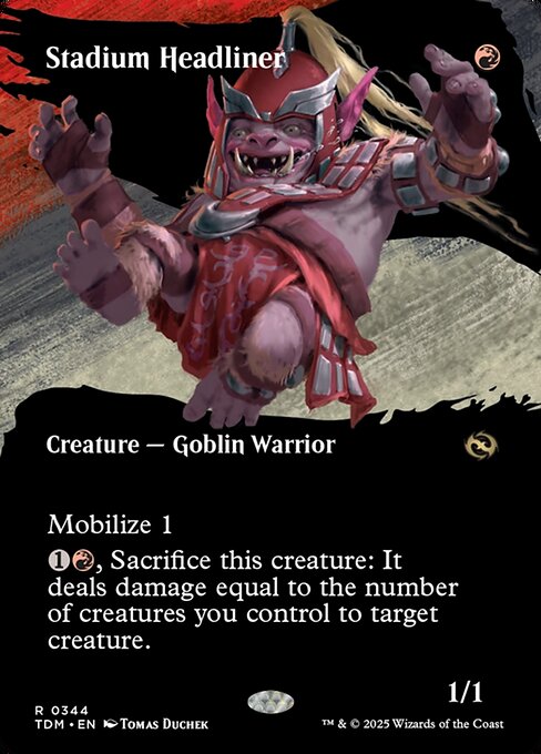 Stadium Headliner (344) - BORDERLESS (Foil)