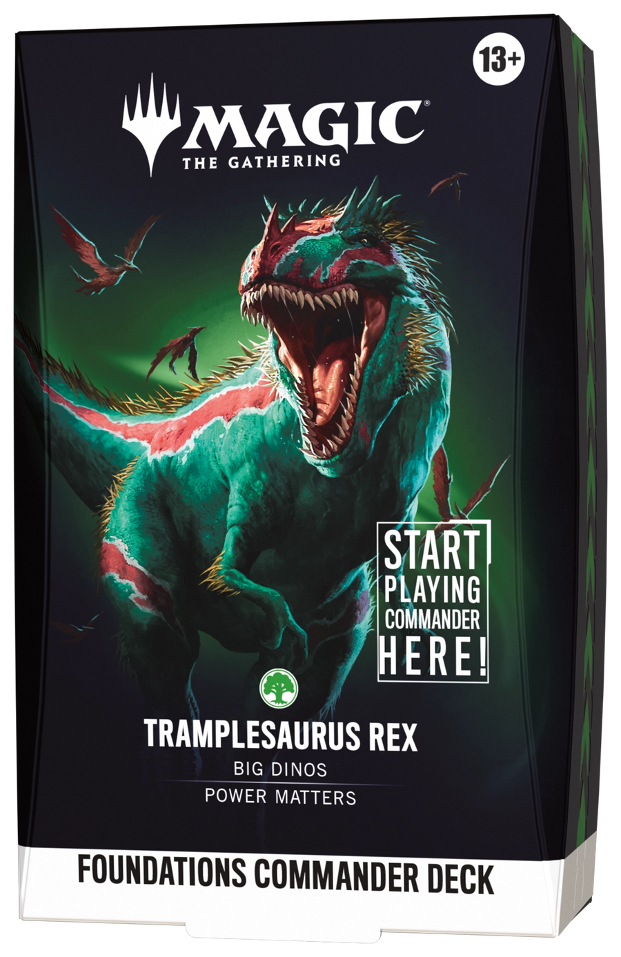 Foundations - Commander Deck (Tramplesaurus Rex)