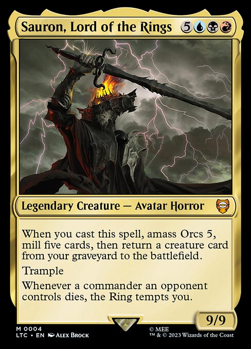 Sauron, Lord of the Rings (4)