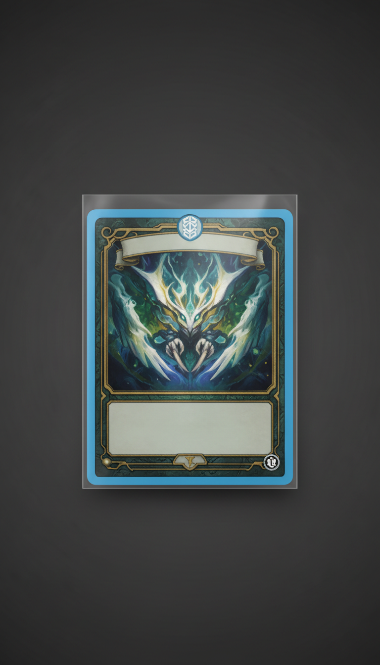 Magic: The Gathering Rare Card in Branded Sleeve
