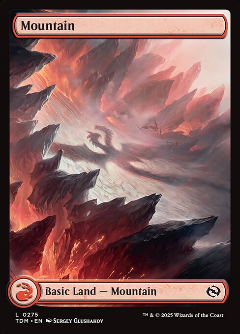 Mountain (275) - FULL ART (Foil)