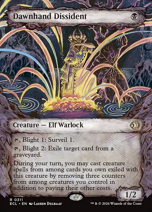 Dawnhand Dissident (311) - BORDERLESS (Foil)