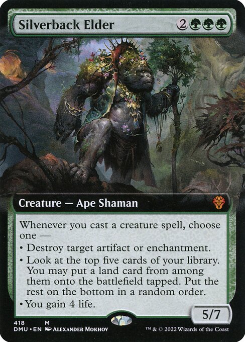 Silverback Elder (418) - EXTENDED ART