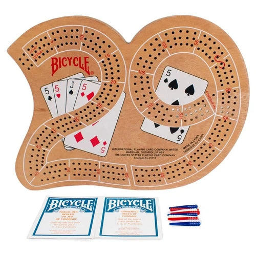 Cribbage Board Large 29 Wood